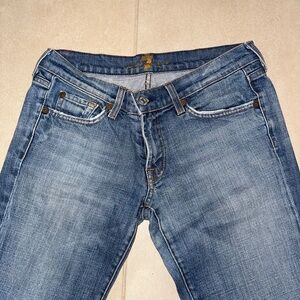 Vintage 7 for all mankind low rise bootcut jeans s Sz 28
